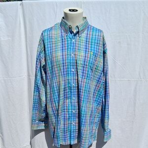 Welcome Spring In Style, Men's Multicolor Plaid Button Down, Craig Reagin, XL